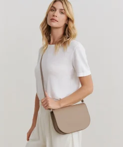 Jenni Kayne Leather Sloane Bag Taupe Online