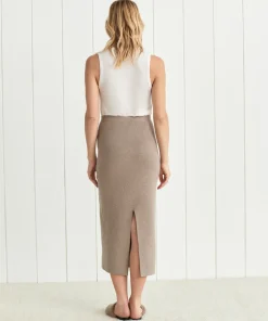 Jenni Kayne Ludlow Skirt Taupe Hot