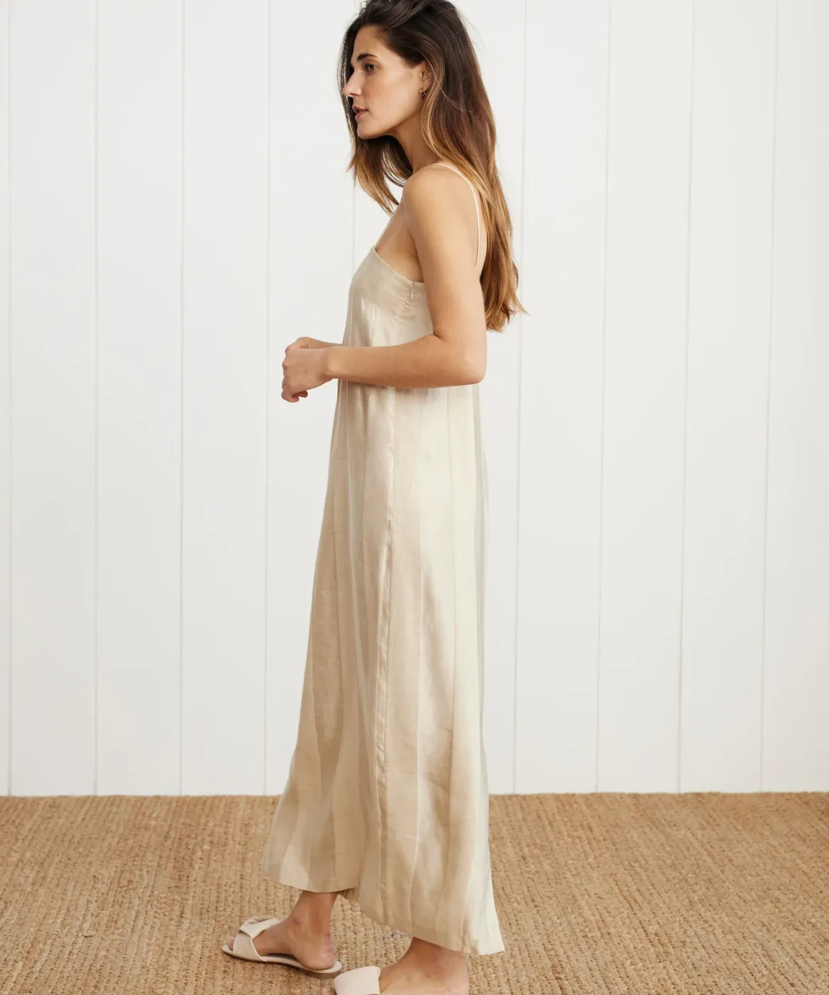 Jenni Kayne Margot Dress Cream New