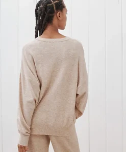Jenni Kayne Marina Pullover Oatmeal Discount
