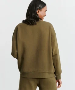 Jenni Kayne Marina Sweatshirt Army Best