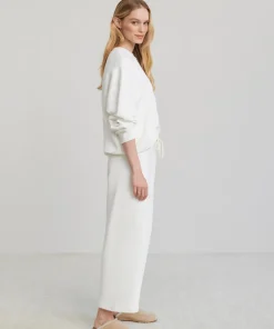 Jenni Kayne Marina Sweatshirt White Sale