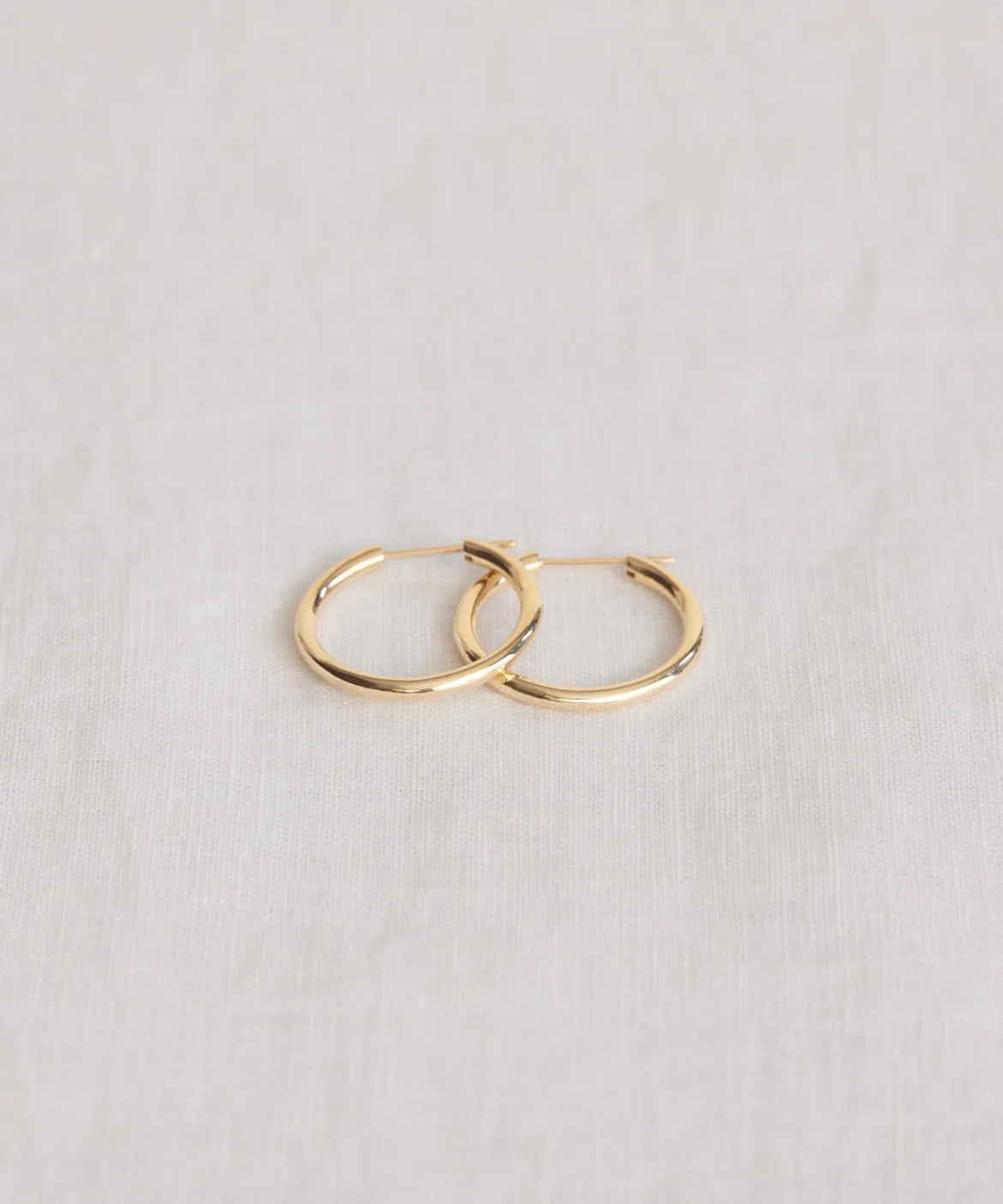 Jenni Kayne Medium Eloise Hoops Gold Clearance