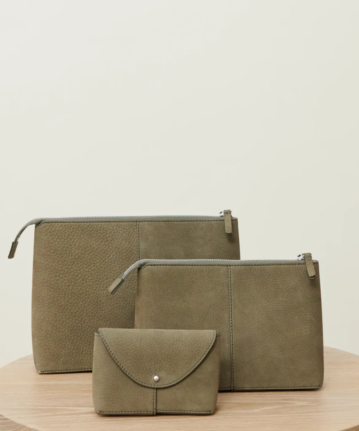 Jenni Kayne Medium Zip Pouch Laurel Discount