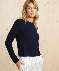 Jenni Kayne Mercer Crewneck Navy Fashion