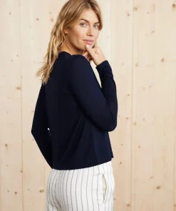 Jenni Kayne Mercer Crewneck Navy Fashion