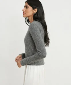 Jenni Kayne Merino Finley Crewneck Thunder New
