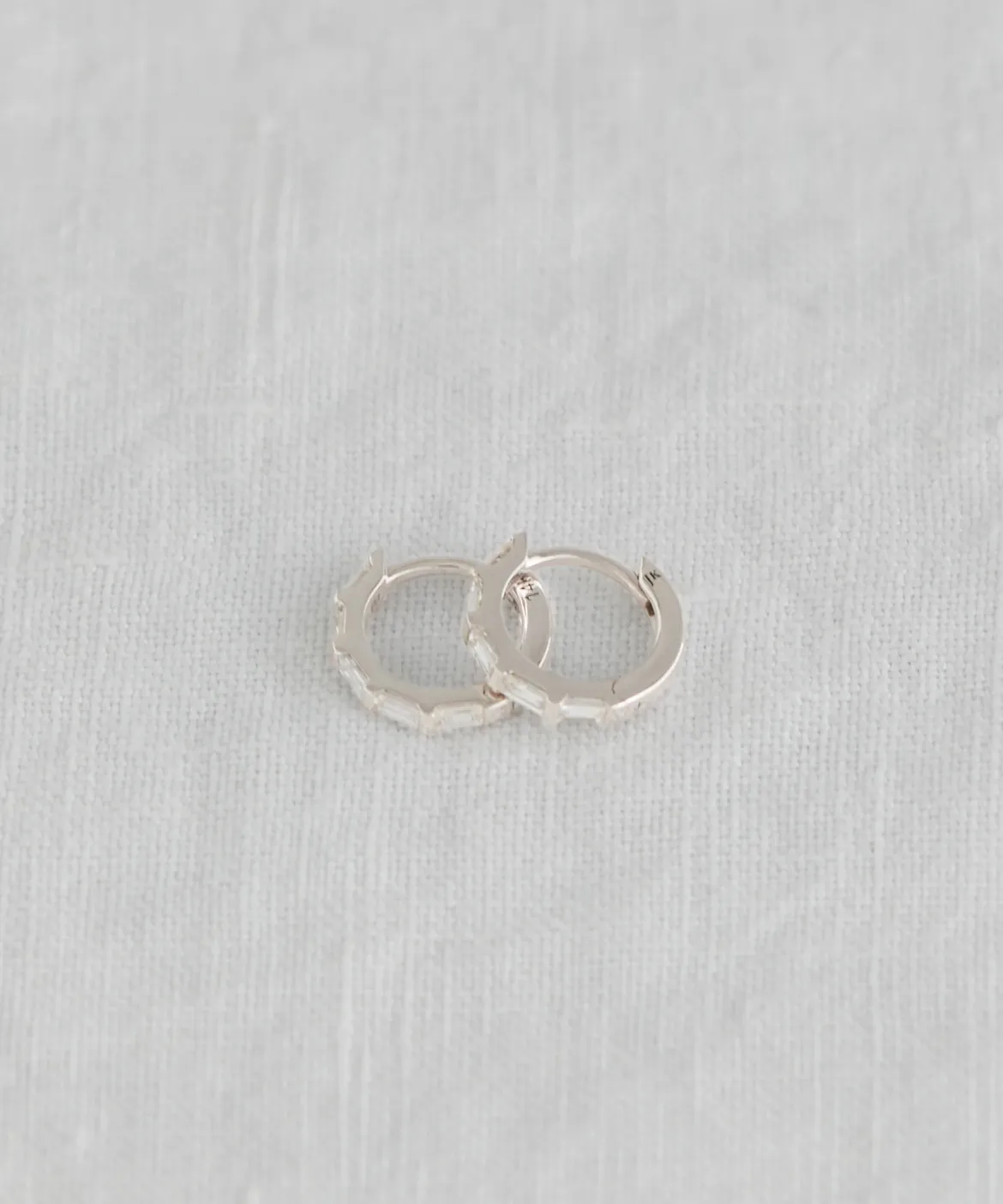Jenni Kayne Merit Baguette Hoops Outlet