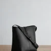 Jenni Kayne Mini Leather Bucket Bag Black Hot