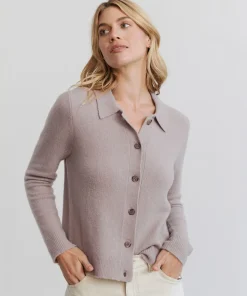 Jenni Kayne Murphy Cardigan Mauve New