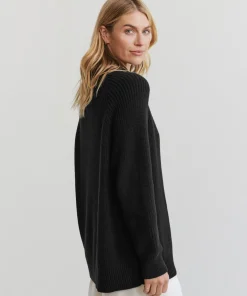 Jenni Kayne Oversized Cotton Fisherman Black Discount