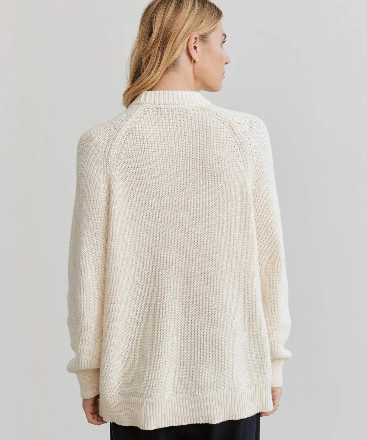 Jenni Kayne Oversized Cotton Fisherman Ivory Outlet