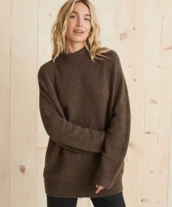 Jenni Kayne Oversized Cotton Pullover Cedar Best
