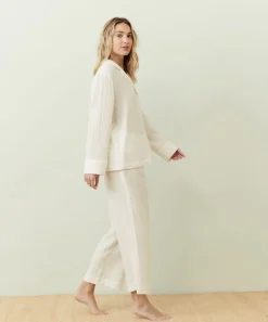 Jenni Kayne Playa Pajama Bottom Ivory Online