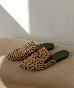 Jenni Kayne Pony Hair Mule Cheetah Online