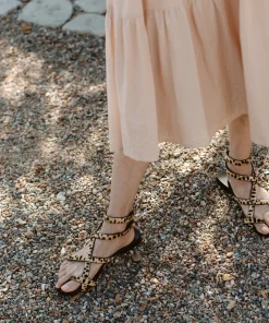 Jenni Kayne Pony Hair Strappy Sandal Cheetah Hot