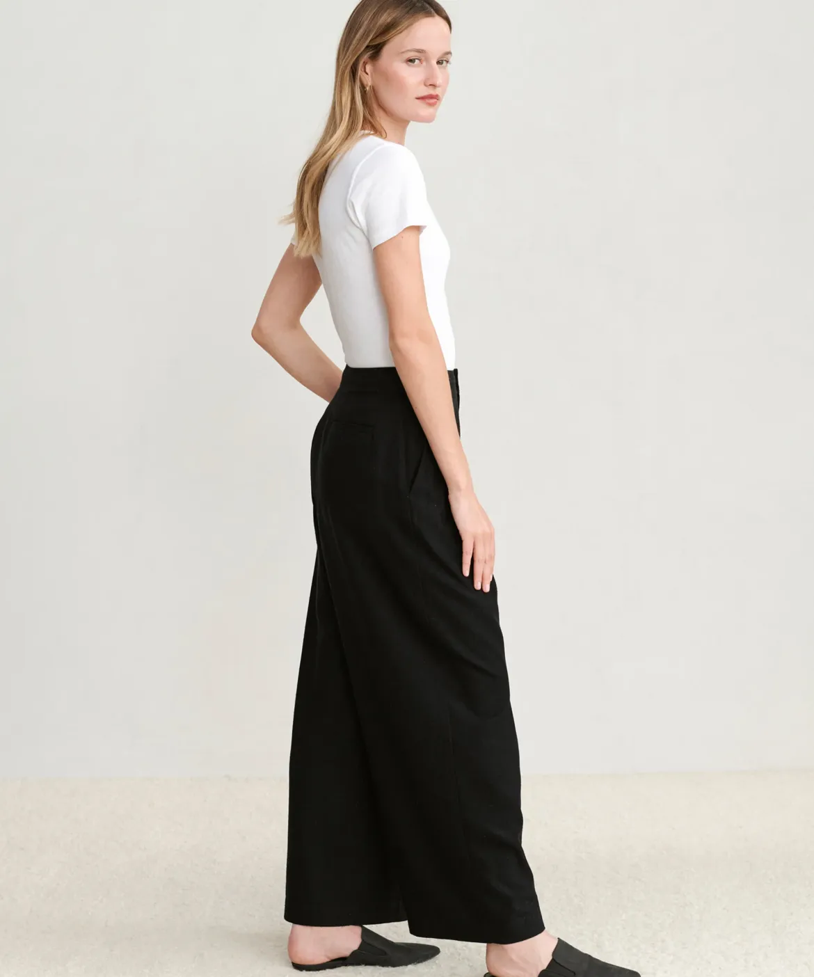 Jenni Kayne Relaxed Trouser Black Hot