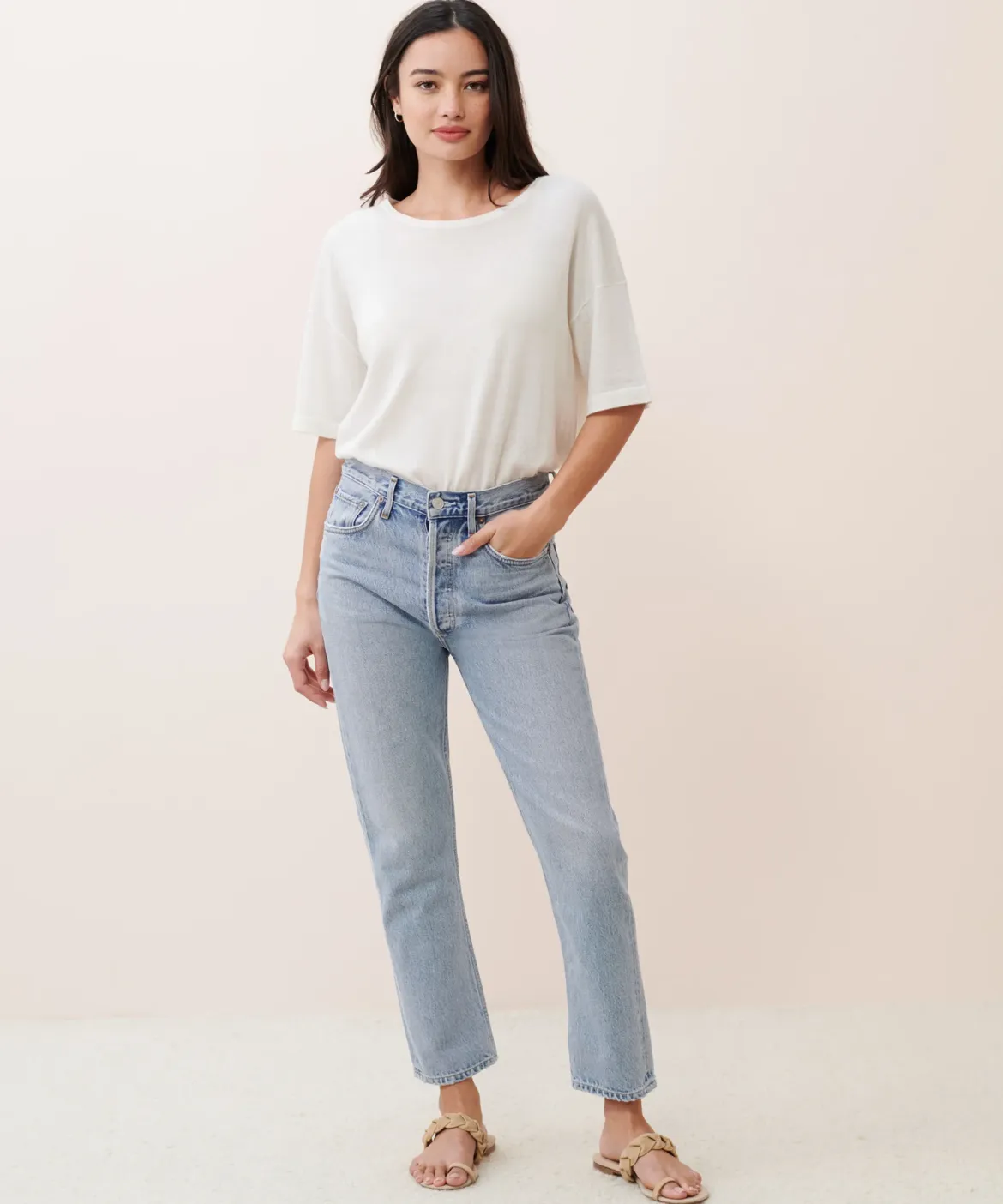 Jenni Kayne Riley Crop Jean Dimension Online