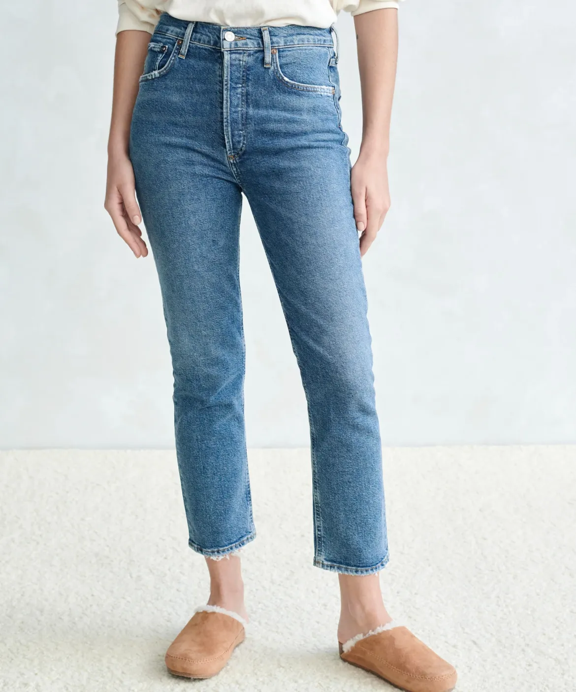 Jenni Kayne Riley Crop Jean Silence Outlet