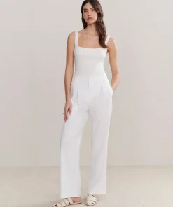 Jenni Kayne Riley Trouser White Clearance