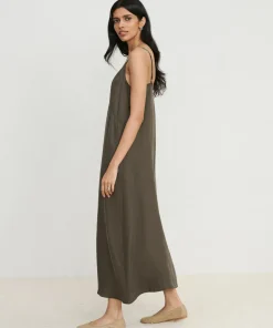 Jenni Kayne Rio Slip Dress Moss Discount