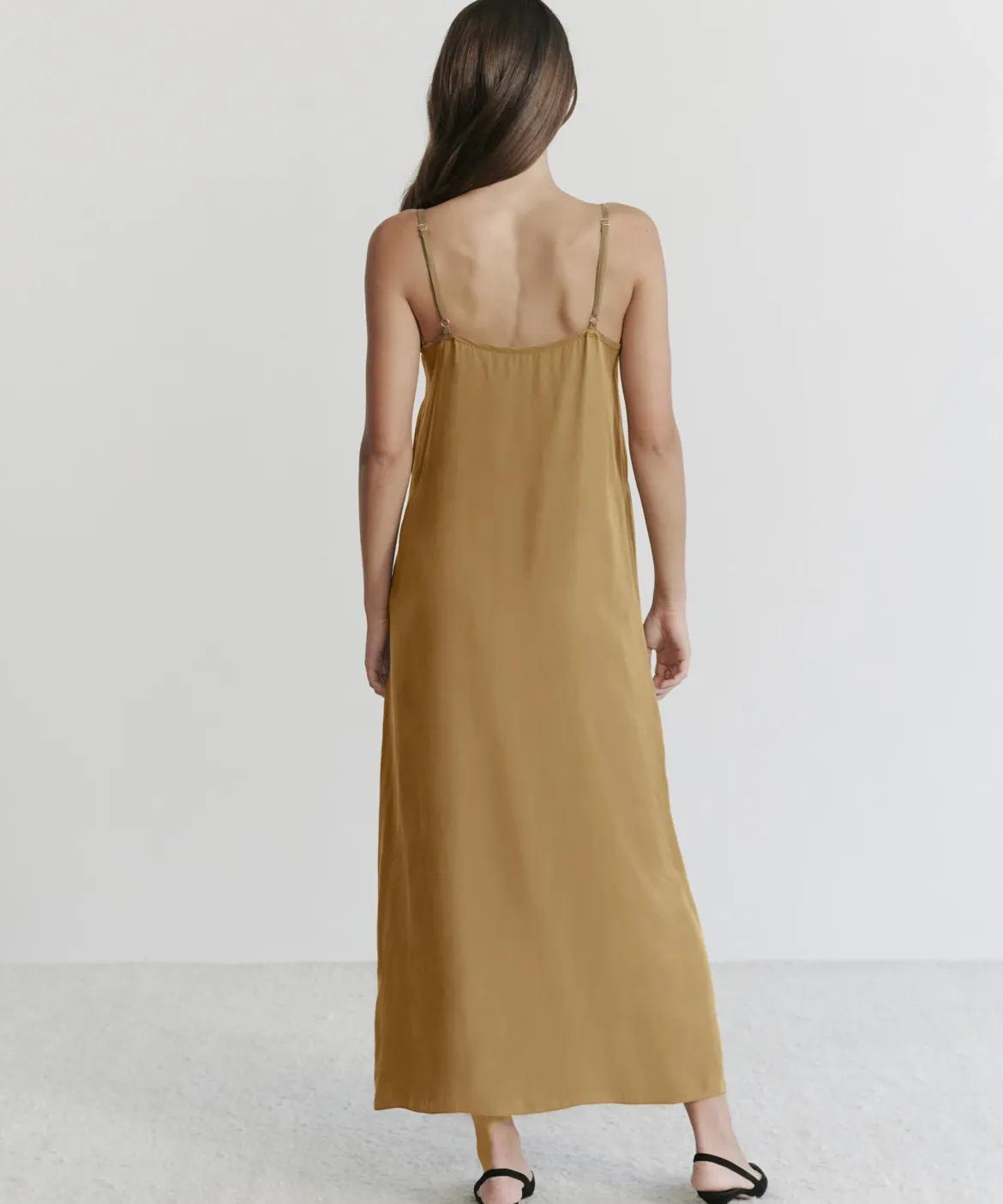 Jenni Kayne Rio Slip Dress Bronze Best