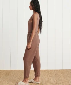 Jenni Kayne Saturday Sweatpant Cinnamon Discount