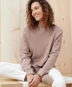 Jenni Kayne Saturday Sweatshirt Taupe Hot
