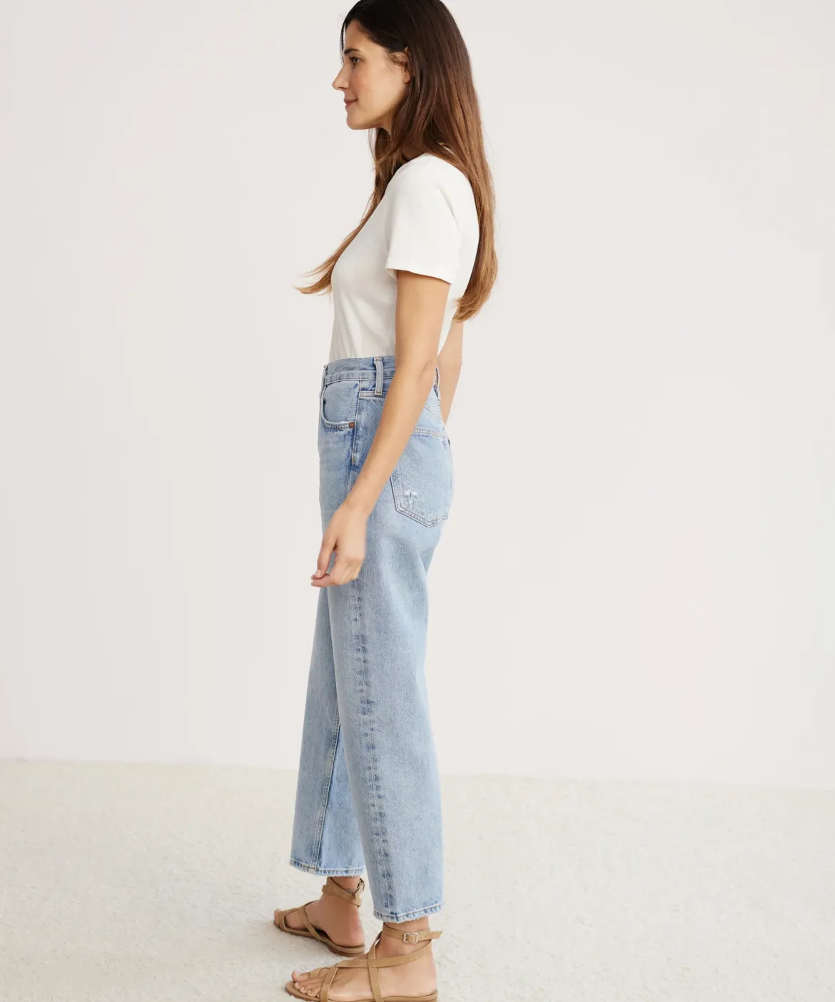 Jenni Kayne 90'S Crop Jean Replica New
