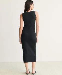 Jenni Kayne Sleeveless Sweater Dress Charcoal Sale