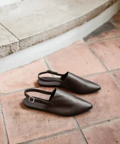 Jenni Kayne Slingback Mule Chocolate Best
