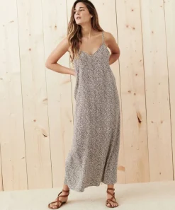 Jenni Kayne Slip Dress Leopard Clearance