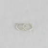 Jenni Kayne Small Eloise Hoops White Gold Clearance