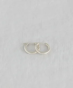 Jenni Kayne Small Eloise Hoops White Gold Clearance