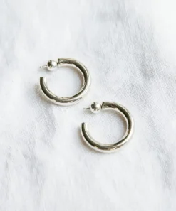 Jenni Kayne Small Everyday Hoops Silver Hot