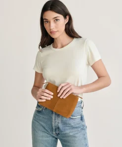 Jenni Kayne Small Zip Pouch Walnut Outlet