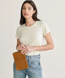 Jenni Kayne Small Zip Pouch Walnut Outlet