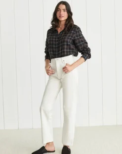 Jenni Kayne 90'S Pinch Waist Jean Drum Fashion