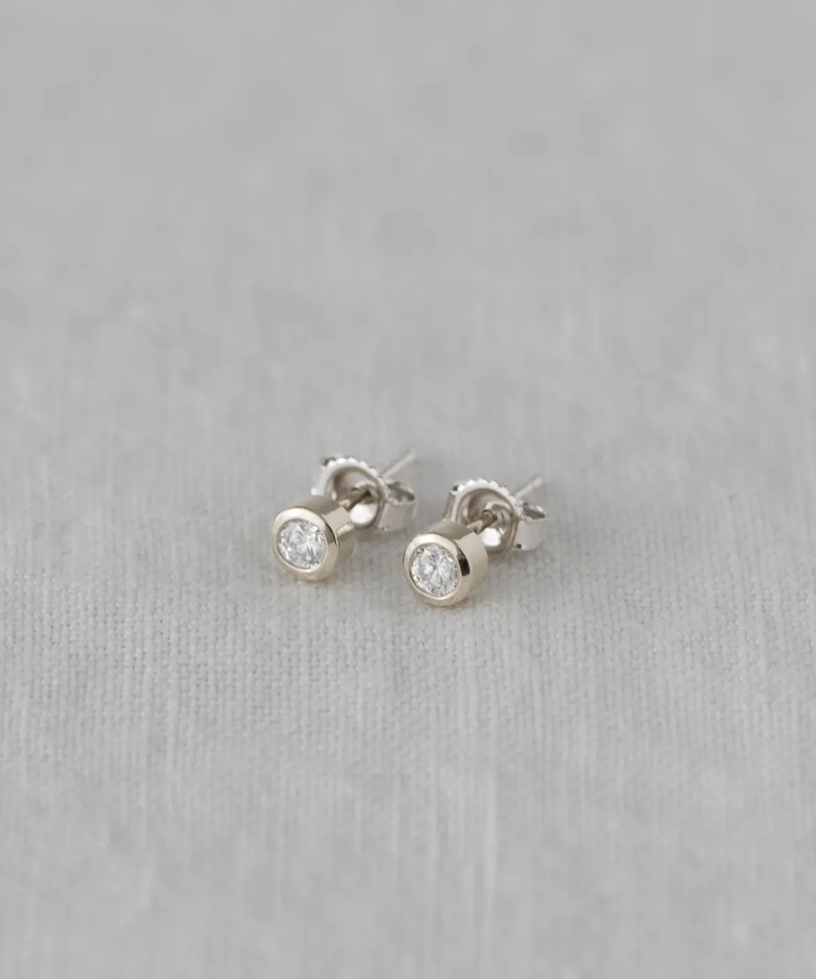 Jenni Kayne Stevie Diamond Studs White Gold Online