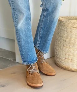 Jenni Kayne Suede Canyon Boot Chestnut Discount
