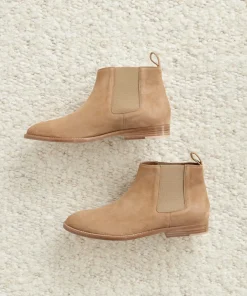 Jenni Kayne Suede Chelsea Boot Dark Sand Online