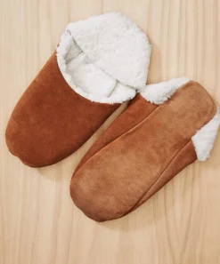 Jenni Kayne Suede Moroccan Slipper Saddle Discount