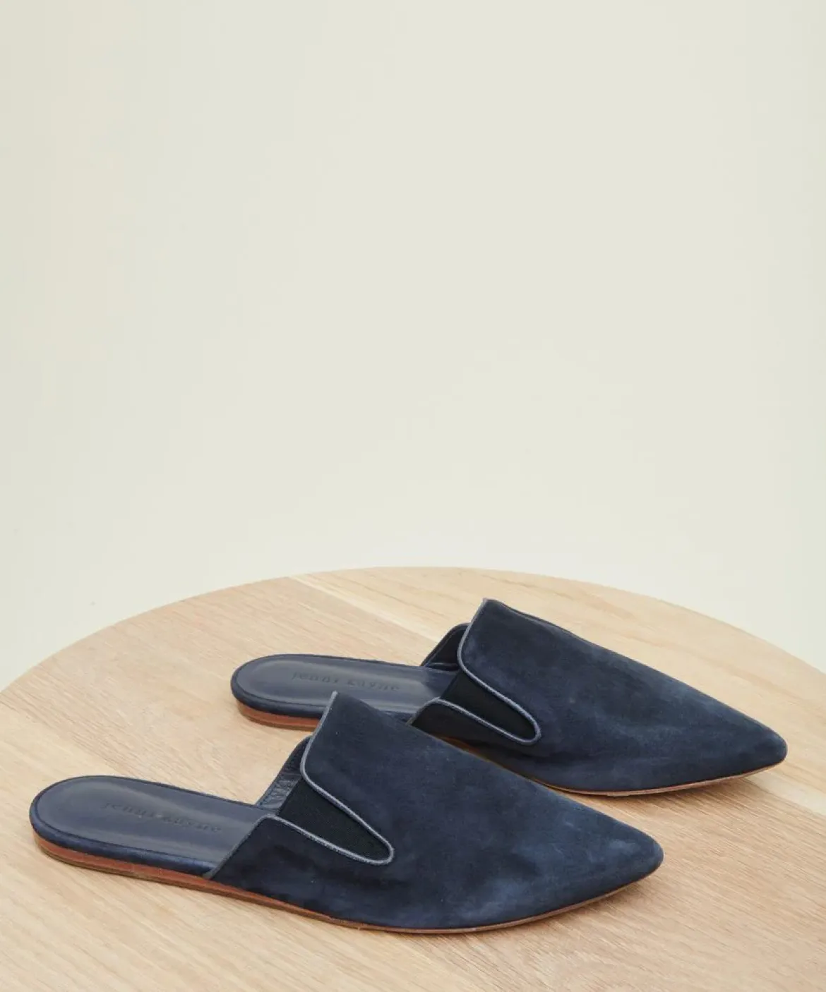 Jenni Kayne Suede Mule Navy Best