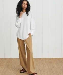 Jenni Kayne Summer Boyfriend Tee White Outlet
