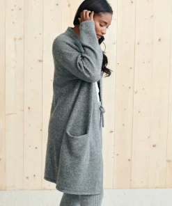 Jenni Kayne Sweater Coat Grey Clearance