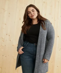 Jenni Kayne Sweater Coat Grey Clearance