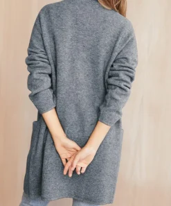 Jenni Kayne Sweater Coat Grey Clearance