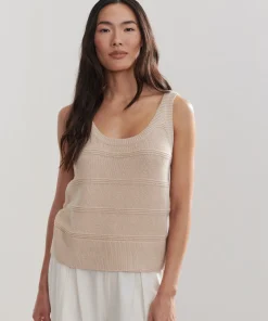 Jenni Kayne Sweater Tank Oatmeal New