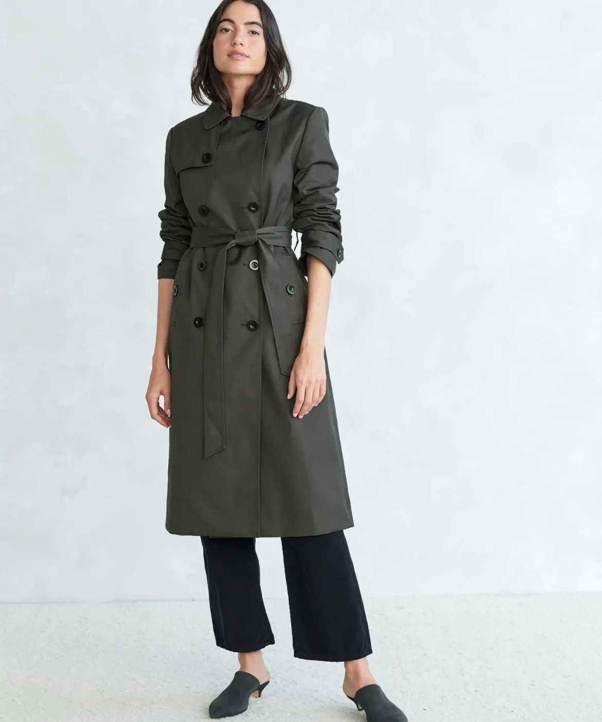 Jenni Kayne Trench Coat Carbon Best