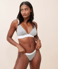 Jenni Kayne Whipped Thong Grey Best